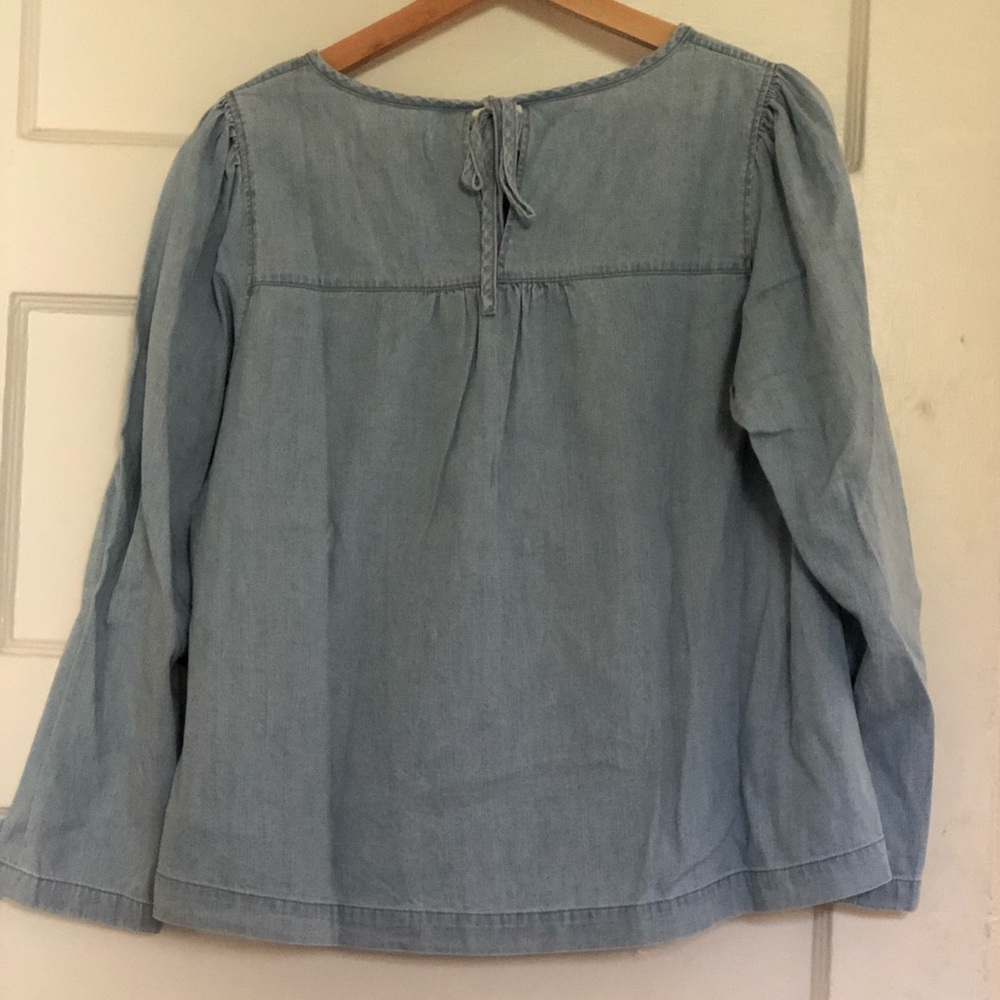 Madewell Chambray Top